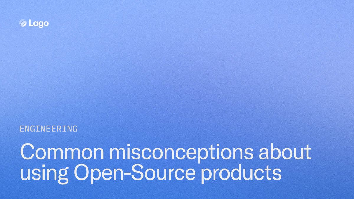 Common misconceptions about using Open-Source products