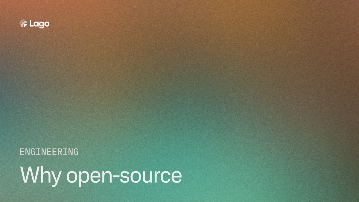 The 5 reasons why we chose open source