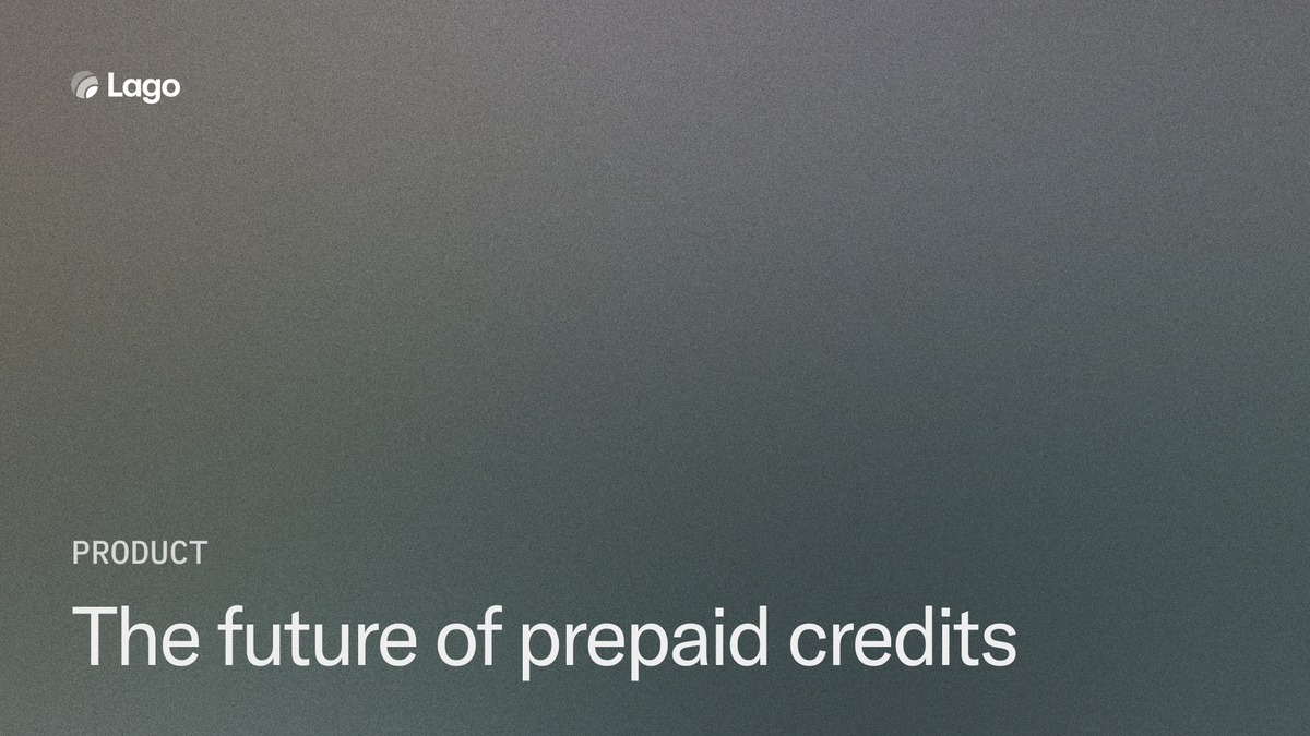 Introducing the future of Prepaid Credits: real-time burndown and top-up rules