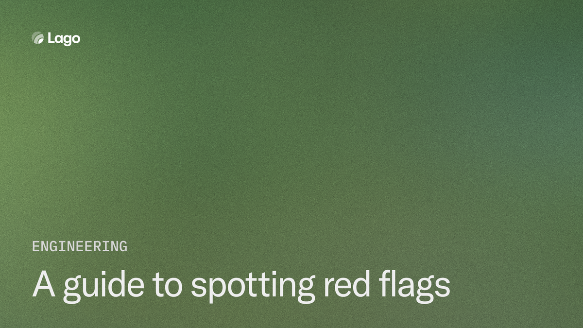 Engineers interviewing non-engineers: a guide to spotting red flags