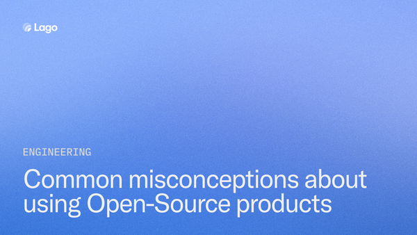 Common misconceptions about using Open-Source products