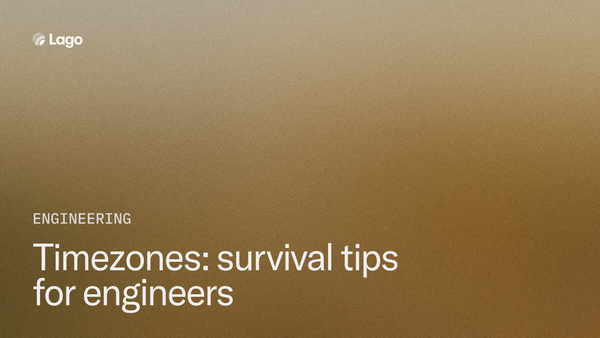 Timezones: survival tips for engineers