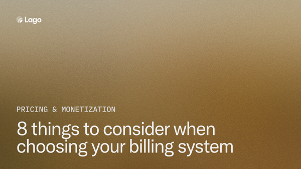 8 things to consider when choosing your billing system