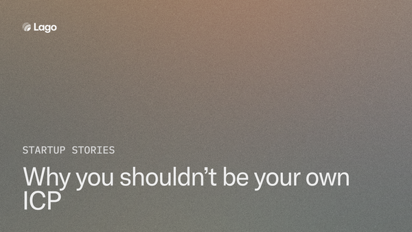 Why you shouldn't be your own ICP (we aren't)