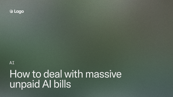 How to deal with massive unpaid AI bills